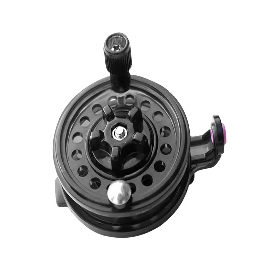 Winter Ice Fishing Reels Ball Bearings Reels Mini Fishing Reel Carp Fishing Outdoor Fish Brake Handle Front Reel Tool