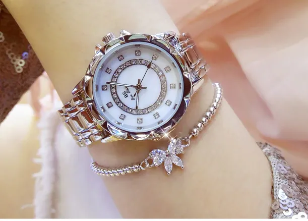 Women Elegant Stylish Rhinestone Wrist Watches